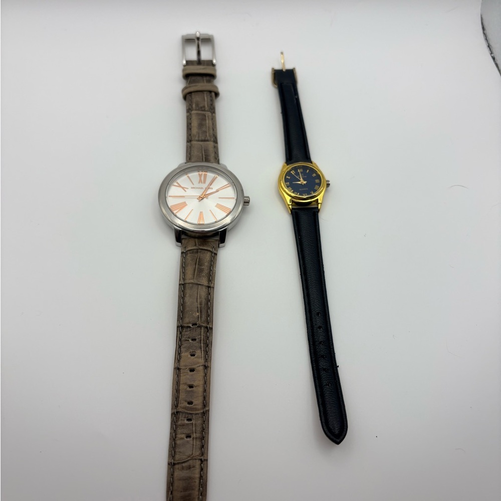 Mixed Jewelry Lot - Michael Kors Watch, Druzy Quartz, Amazonite Ring & more